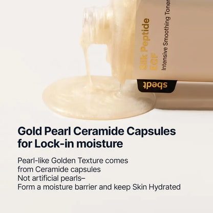 Silk Peptide & EGF Golden Glow Gift Set – Firming & Radiance Korean Skincare