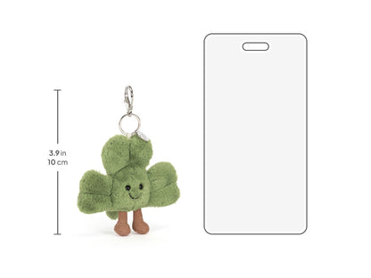 Amuseables Siofra Shamrock Bag Charm