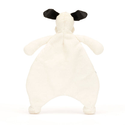 Bashful Rufferty Black & Cream Puppy Comforter