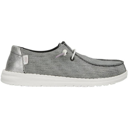 Women's Wendy Metallic Sparkle Slip-On Shoes – Stylish & Comfortable Everyday Casual Shoes