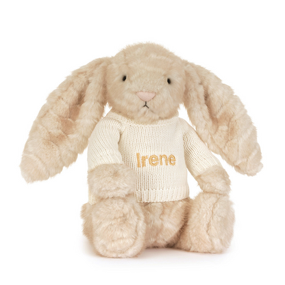 Franilla Luxe Bunny with Personalized Cream Jumper