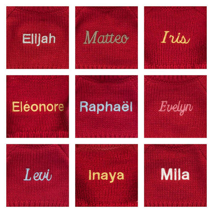 Bashful Luxe Bunny Scarlett with Personalized Red Jumper