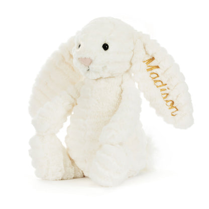 Personalized Bashful Luxe Bunny Nimbus