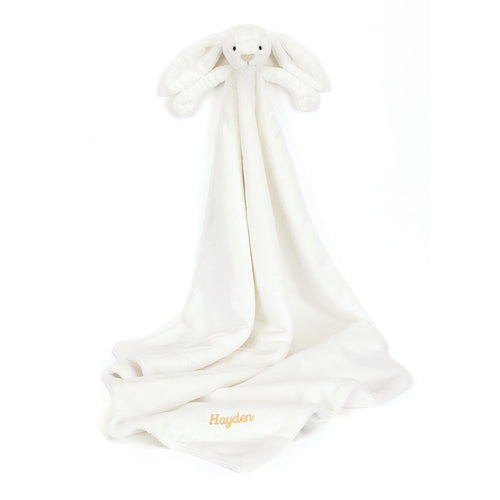 Personalized Bashful Luxe Bunny Luna Blankie