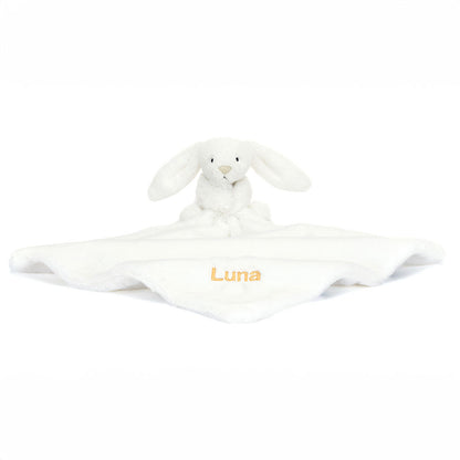 Personalized Bashful Luxe Bunny Luna Soother