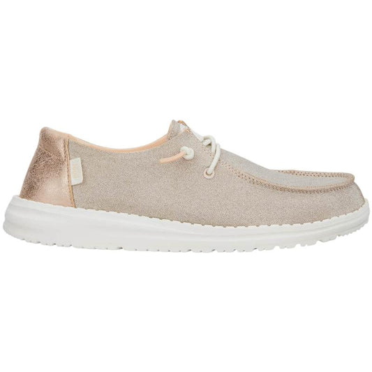 Women's Wendy Metallic Sparkle Slip-On Shoes – Stylish & Comfortable Everyday Casual Shoes
