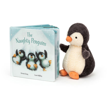 The Naughty Penguins Book & Peanut Penguin Medium