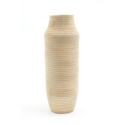 Tall Mango Wood Vase