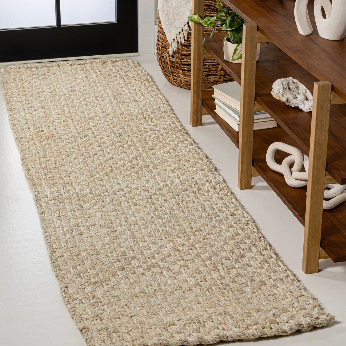 Estera Hand Woven Boucle Chunky Jute Area Rug