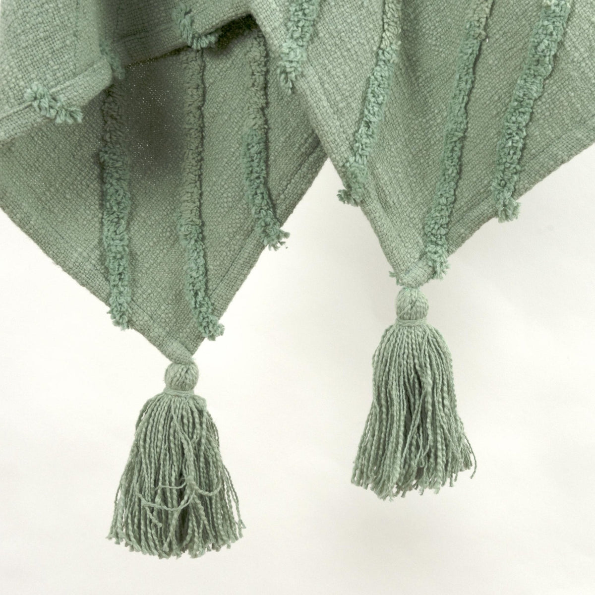 Geometric 100% Woven Textured Cotton Throw
