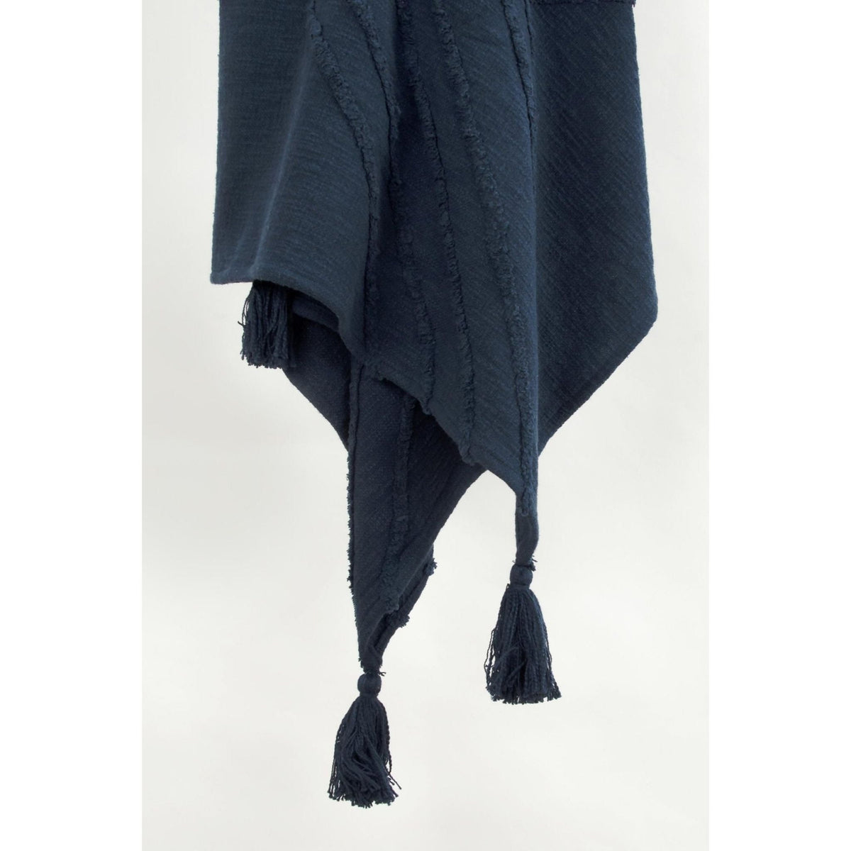 Geometric 100% Woven Textured Cotton Throw