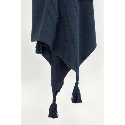 Geometric 100% Woven Textured Cotton Throw