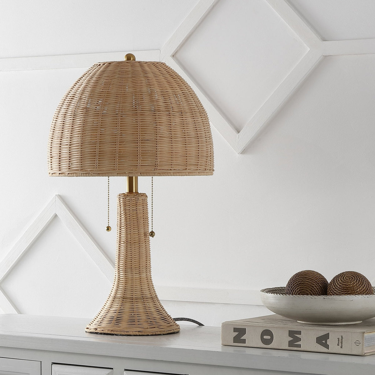 Joanie Bohemian Rustic Iron LED Table Lamp