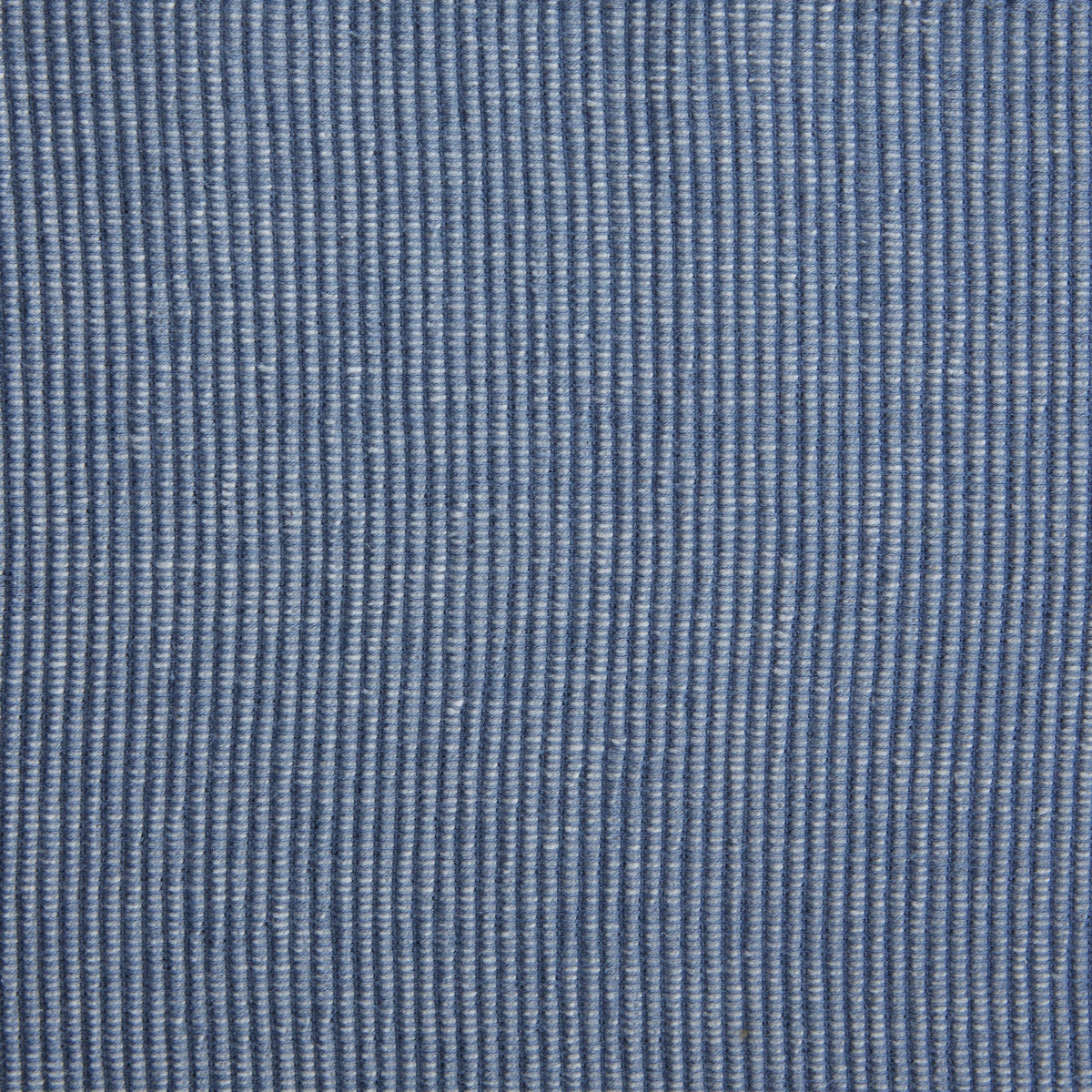 Stonewash Blue & White 2-Tone Ribbed 13"X72" Table Runner