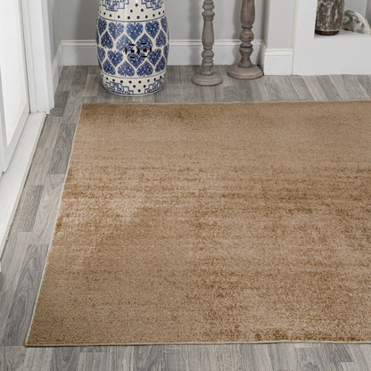 Twyla Classic Solid Low-Pile Machine-Washable Area Rug