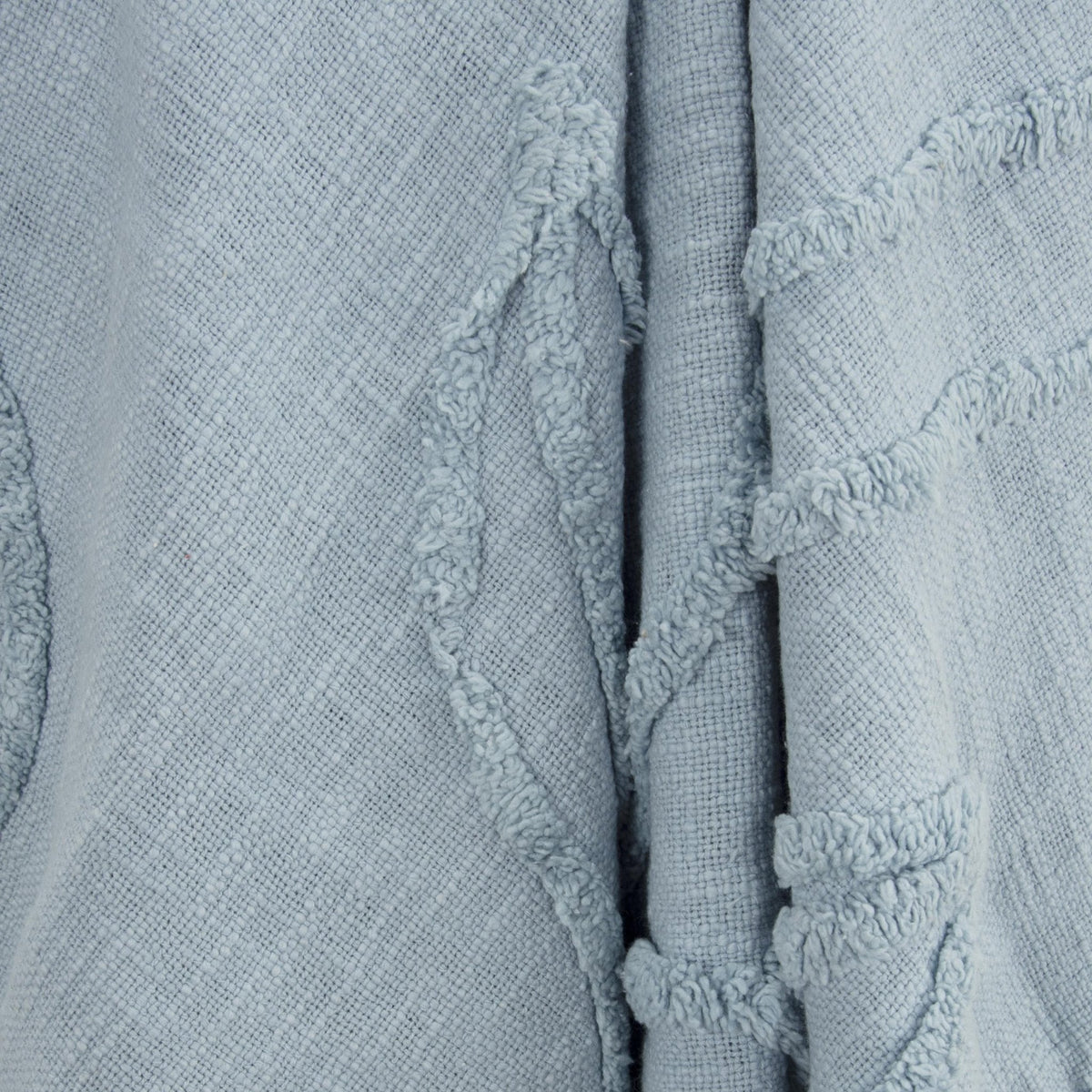 Woven Botanical 100% Woven Textured Cotton Throw