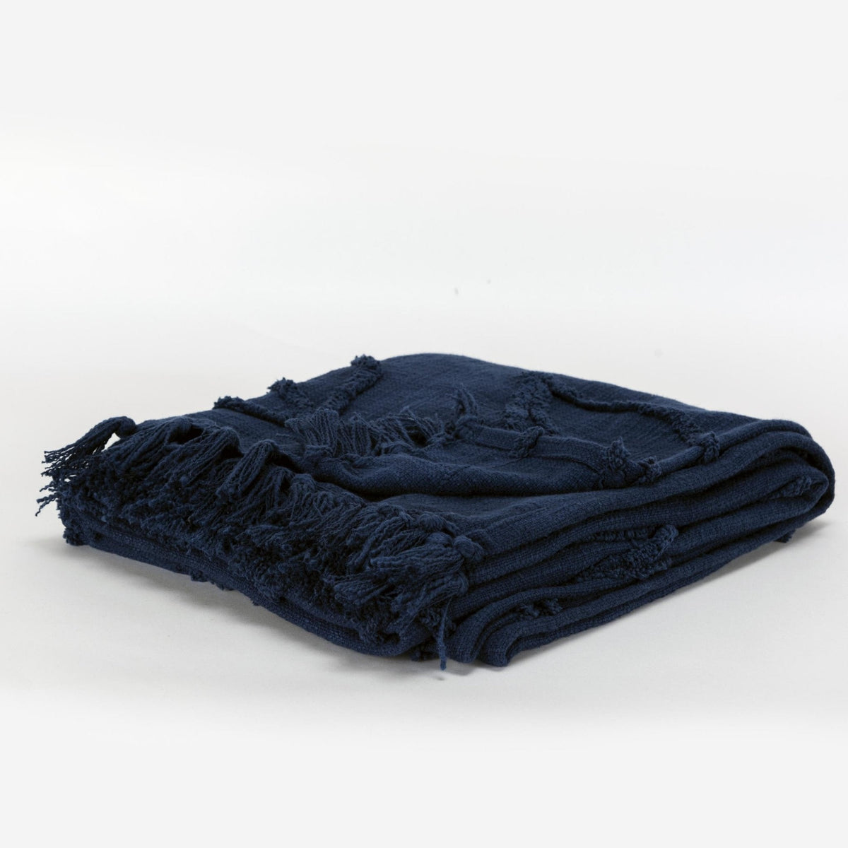 Woven Botanical 100% Woven Textured Cotton Throw