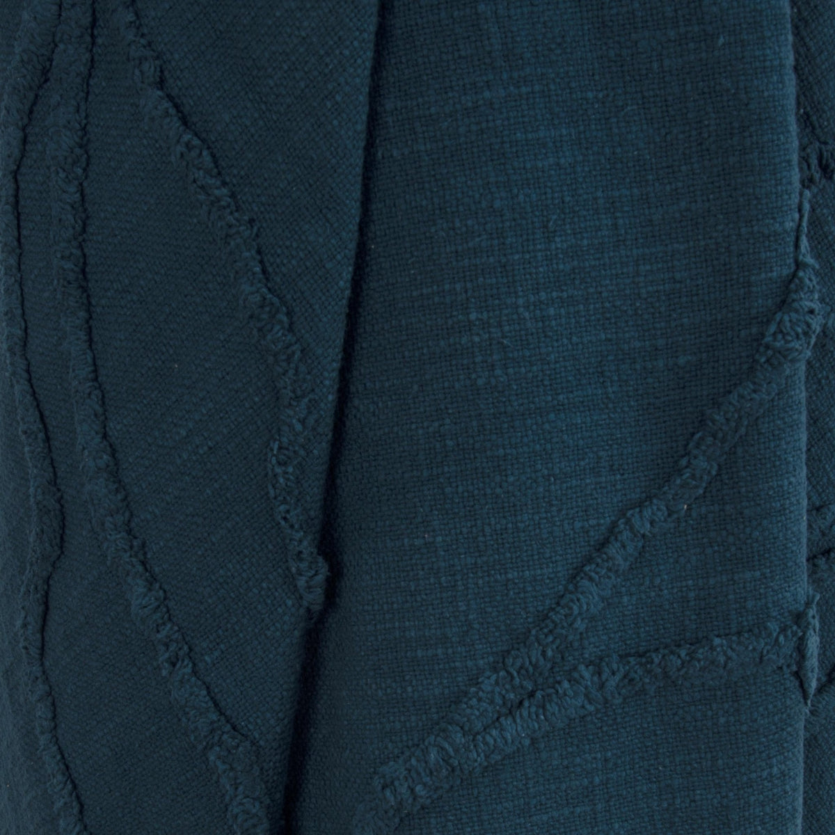 Woven Botanical 100% Woven Textured Cotton Throw
