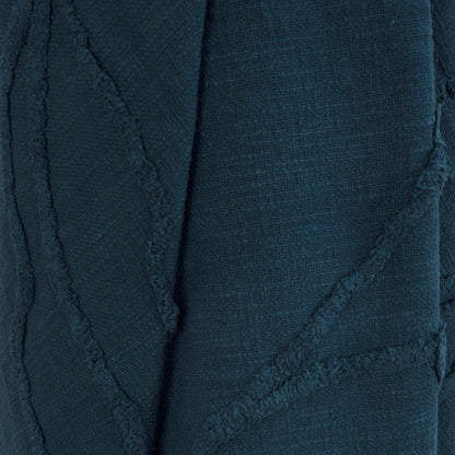 Woven Botanical 100% Woven Textured Cotton Throw
