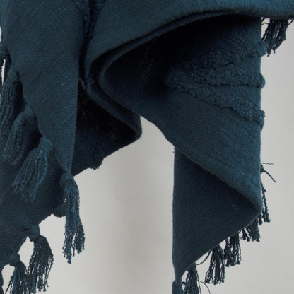 Woven Botanical 100% Woven Textured Cotton Throw