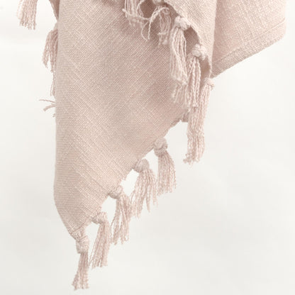 Woven Botanical 100% Woven Textured Cotton Throw