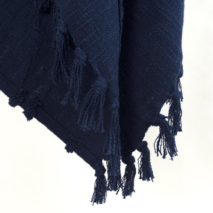 Woven Botanical 100% Woven Textured Cotton Throw