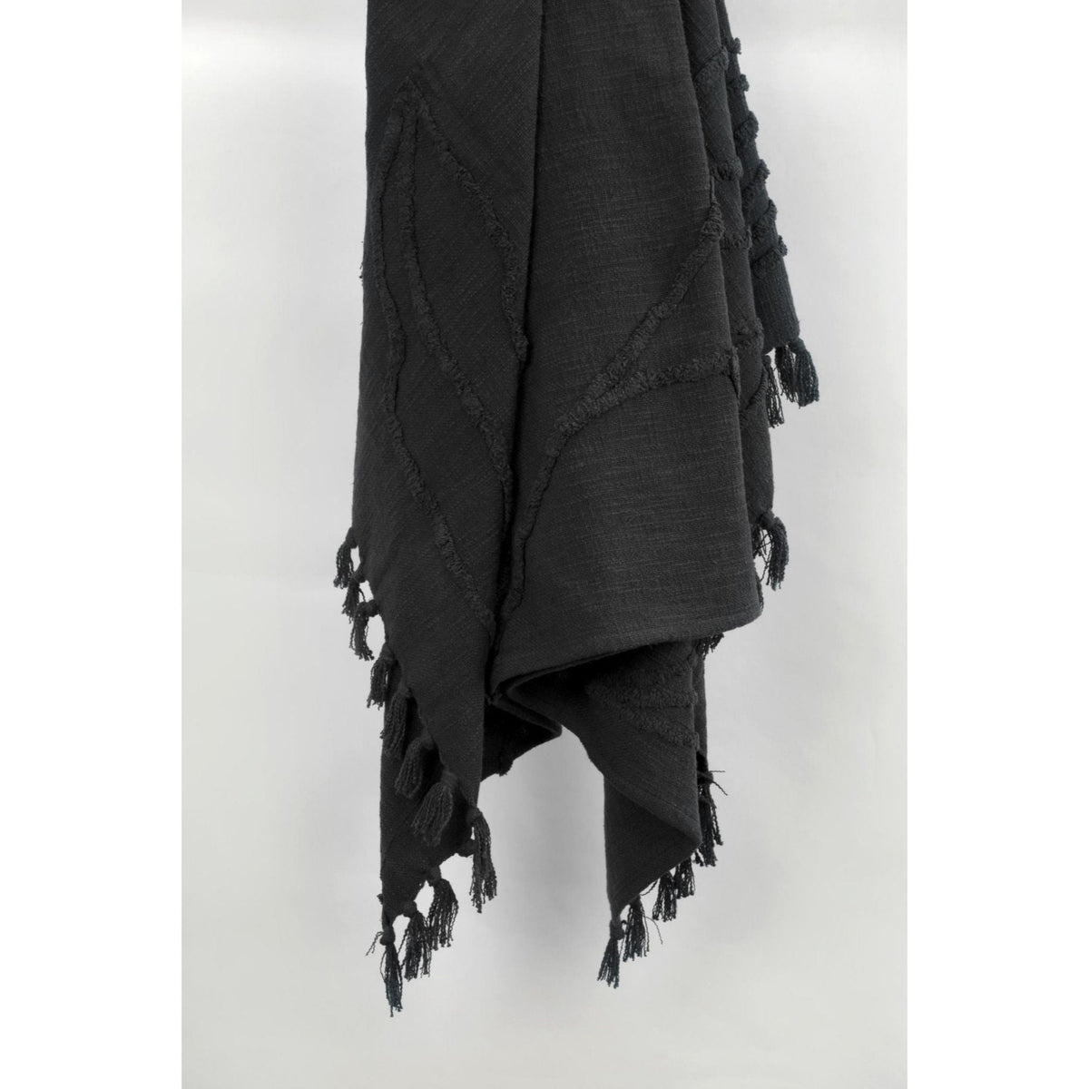Woven Botanical 100% Woven Textured Cotton Throw